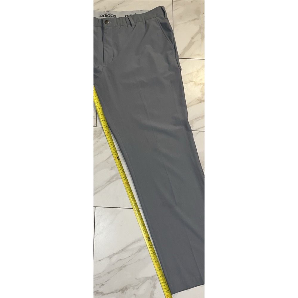 Adidas Ultimate365 Golf Pants Mens 40x32 Gray Straight Performance Lightweight - Picture 11 of 14